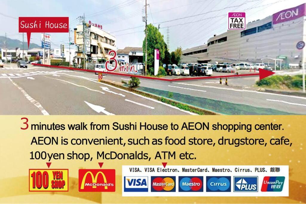 Sushi House Apartment Shingu Ngoại thất bức ảnh